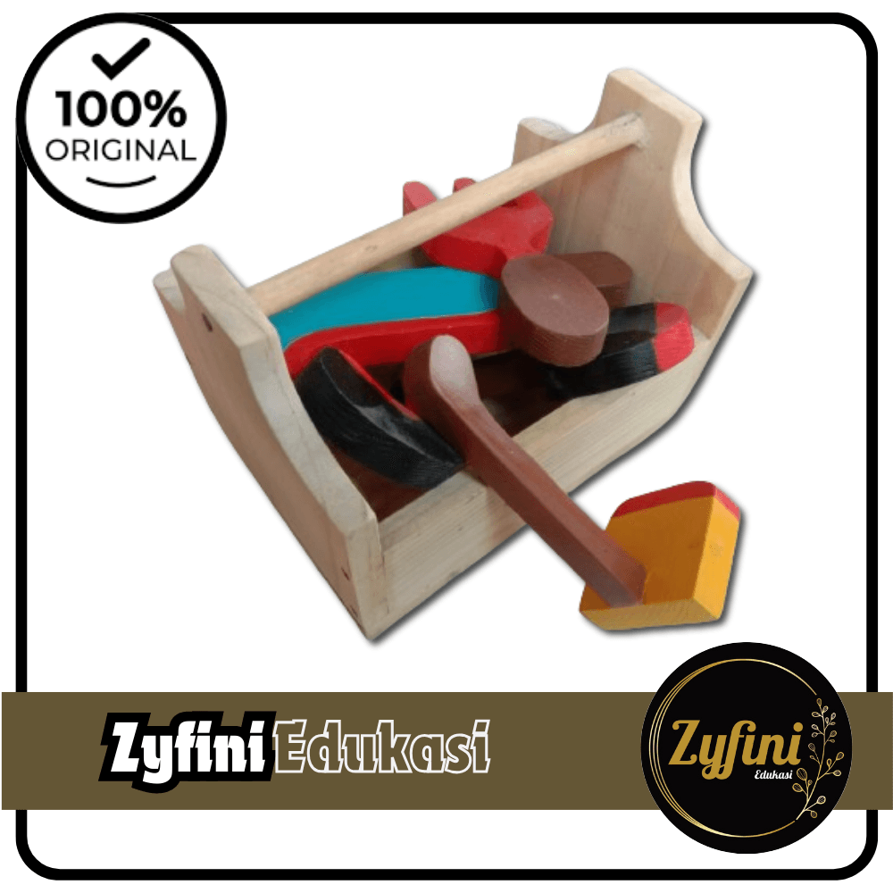 Miniatur Alat Pertanian + Wadah