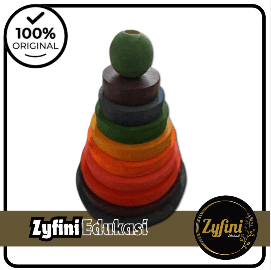 Balok Piramid Warna