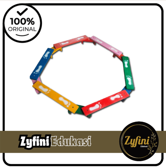 Papan Titian Bentuk Kayu Isi 6 Balok